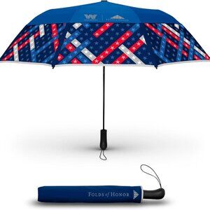 Weatherman Folds Of Honor Wind proof Fast drying Comfort Grip Freedom Umbrella
